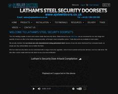 Latham's Steel Security Doorsets 
