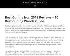 Best Curl Iron