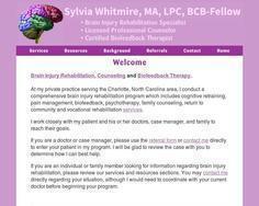 Sylvia Whitmire Brain Rehab Specialist