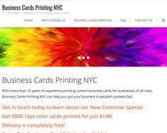 Business Card Printing NYC
