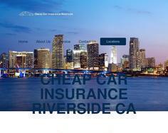 Cheap Car Insurance Riverside CA