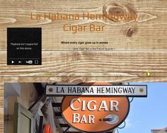 La Habana Hemingway Cigar Bar