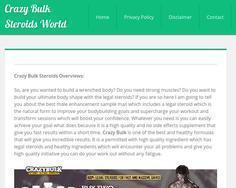 Crazy Bulk Steroids World