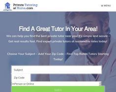 Private Tutoring At Home
