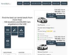 Rental Cars UAE