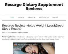 Resurge Dietary Supplement Reviews