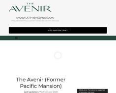 The Avenir Condo