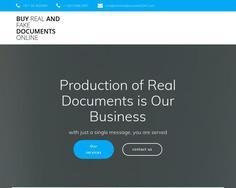Buy Real and Fake Documents Online