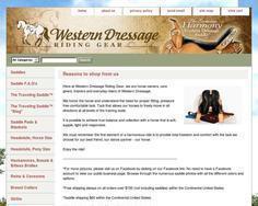 Western Dressage Riding Gear